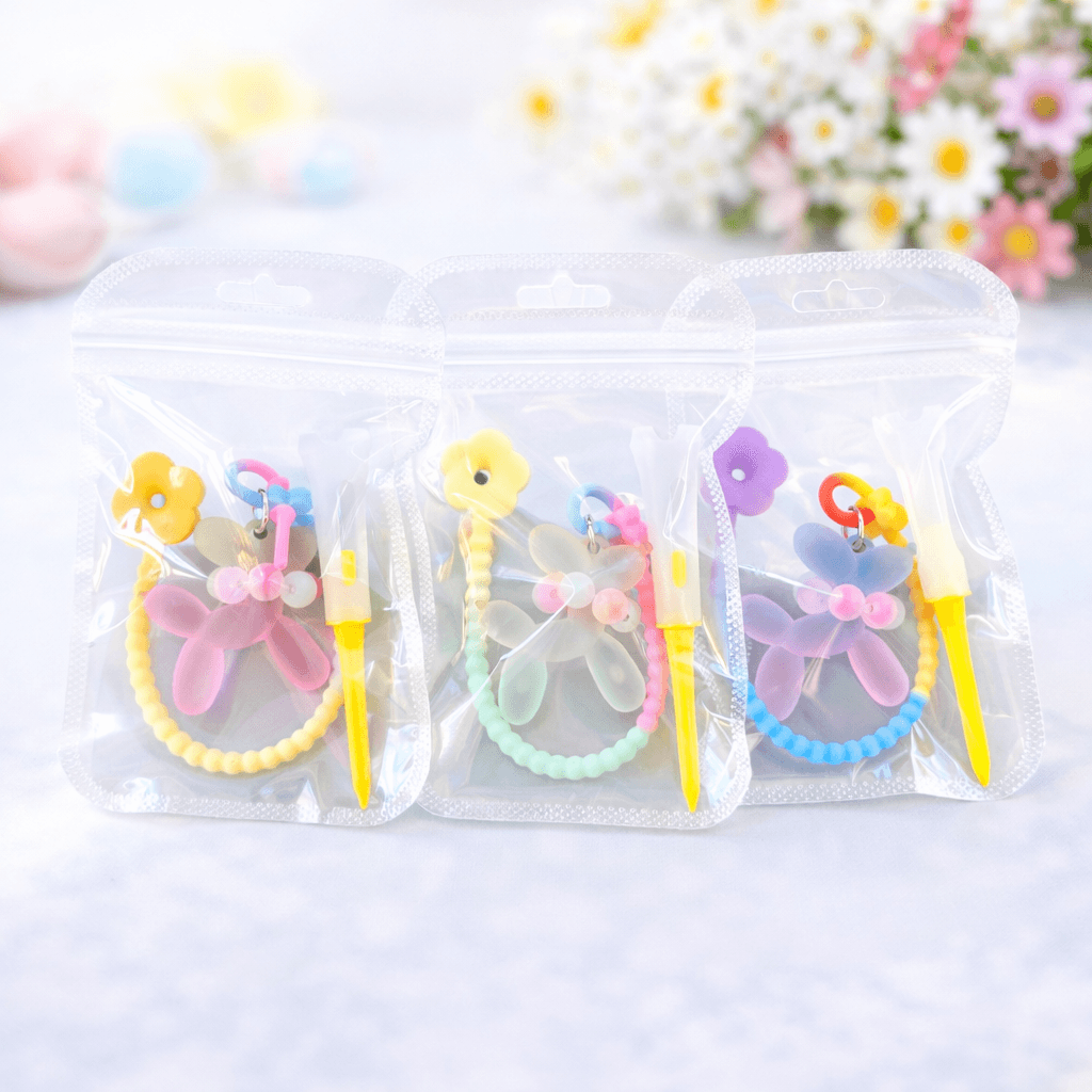 오로라 진주푸들 골프 티걸이